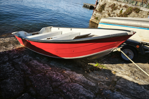 Barca alluminio selva saldata