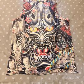 Canotta stampata uomo