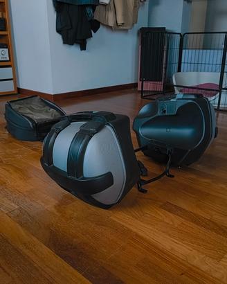Valige originali BMW K1200S + Borsa serbatoio BMW