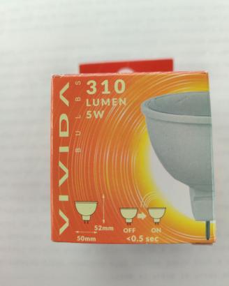 9 lampadine LED 5W GU5.3