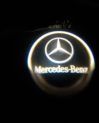 4 Proiettori led logo Mercedes Benz