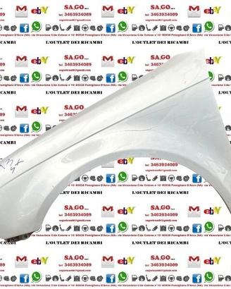 PARAFANGO ANTERIORE SINISTRO SX AUDI A3 SERIE 8P1 