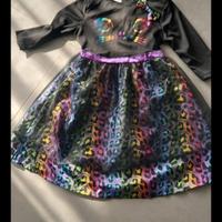 vestito Halloween gattina