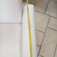 Divano ecopelle bianco 