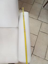 Divano ecopelle bianco 
