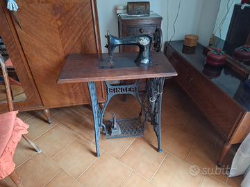 macchina da cucire singer inizi 900