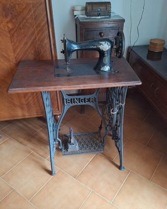 macchina da cucire singer inizi 900
