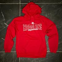 Felpa rossa baseball americano