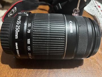 Obiettivo canon 55-250