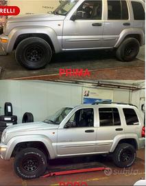 Kit rialzo Jeep Cherokee KJ - Liberty