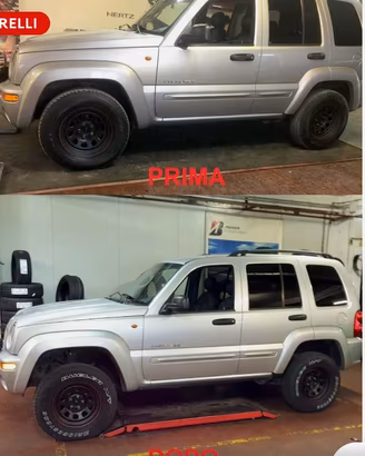Kit rialzo Jeep Cherokee KJ - Liberty
