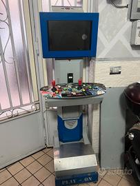 cabinato arcade play on funzionante doppio napoli