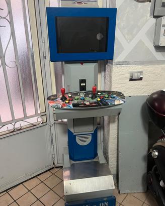 cabinato arcade play on funzionante doppio napoli