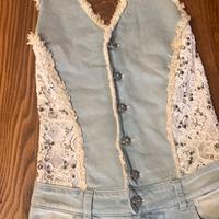 Tutina di jeans Met taglia 25
