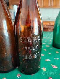 2 Bottiglie Vintage Birra Itala Pilsen