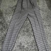 Pantaloni sartoriali a scacchi