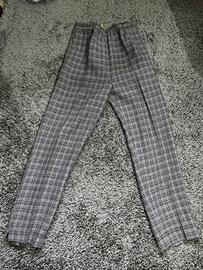Pantaloni sartoriali a scacchi