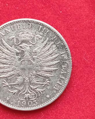 25 centesimi 1903 vittorio Emanuele III