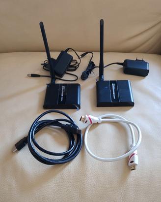 Extender HDMI Wireless Techly WL40E Full HD 1080p