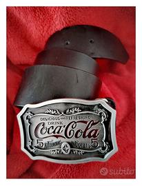 Cintura in pelle Coca Cola