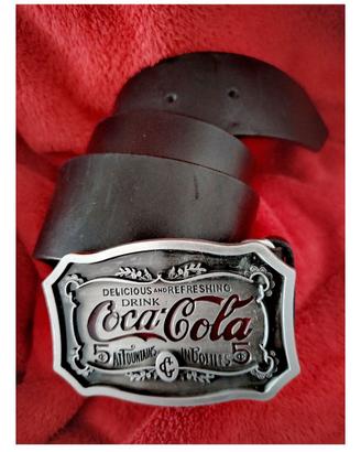 Cintura in pelle Coca Cola