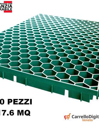 Griglia Salvaprato MADE IN ITALY Carrabile17,6Mq