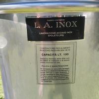 Contenitore inox 100L