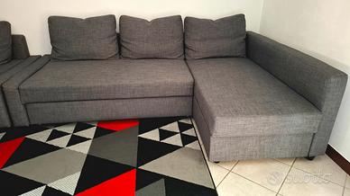 Divano letto 3 posti con chaise-longue