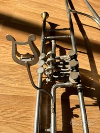 Trombone in ottone vintage