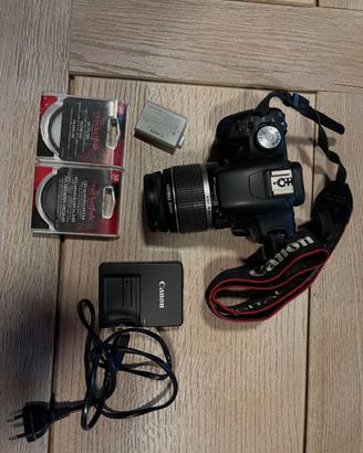 Fotocamera Reflex Canon EOS 500D + Filtri