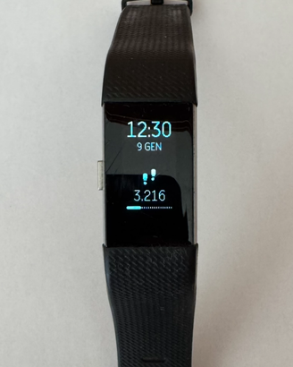 Smartband Fitbit Charge 2 Nero con Cardiofrequenzi