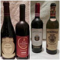 Vino da collezione in bottiglia