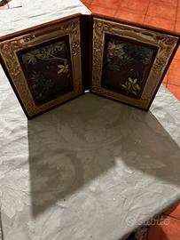 Cornicea in argento vintage