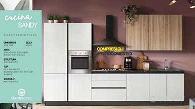 PROMO CUCINA 3,63 MT COMPRESI GLI ELETTRODOMESTICI