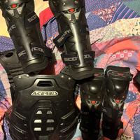 Protezioni ginocchiete, gomitiere MTB/Cross
