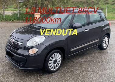 Fiat 500L 1.3 Multijet 85 CV Lounge