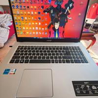 Acer A317 i5 Dual SSD 756GB - Batteria 81%