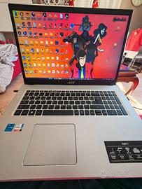 Acer A317 i5 Dual SSD 756GB - Batteria 81%