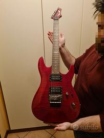 DEAN - Custom 350 Floyd-trd Rosso Translucido