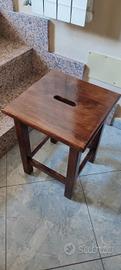 sgabelli in legno 