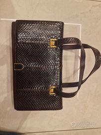 BORSA PITONE vintage anni 70