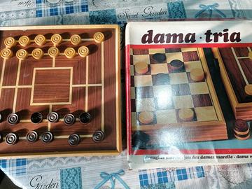 Dama tria vintage 