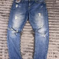 Jeans Superdry Donna Boyfriend W28 Denim Vintage