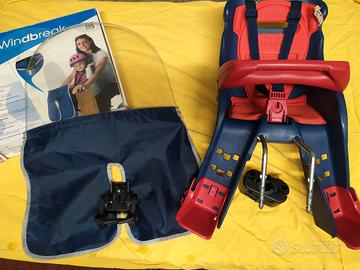 PARABREZZA WINDBREAK E SEGGIOLINO BICI