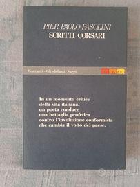 Pier Paolo Pasolini " scritti corsari"
