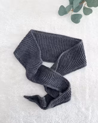 Sophie Scarf - Grigio - Pura Lana