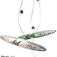 Titania Luceplan lampada di design Meda/Rizzatto