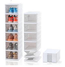 scarpiera pieghevole, porta scarpe 