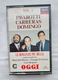 Musicassetta "Pavarotti Carreras Domingo vol. 1"