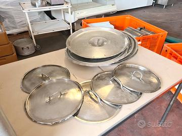 coperchi per pentoloni da mensa usati